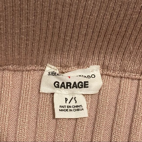 SOLD | Garage Cream Bodycon Mini Skirt - Picture 10 of 16